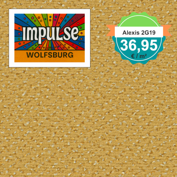 „Sonniger Raum mit Vorwerk Alexis Teppichboden in Mais – gelber Veloursboden für freundliche Wohnbereiche“